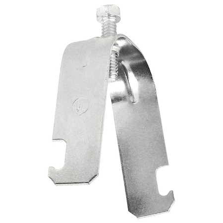 Southwire Clamp, Strut Use, 1-1/4 in, Steel, Zinc Plated OPS-125